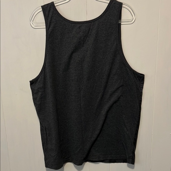 Men's Black Stars And Stripes Graphic Tank Top - Picture 3 of 4